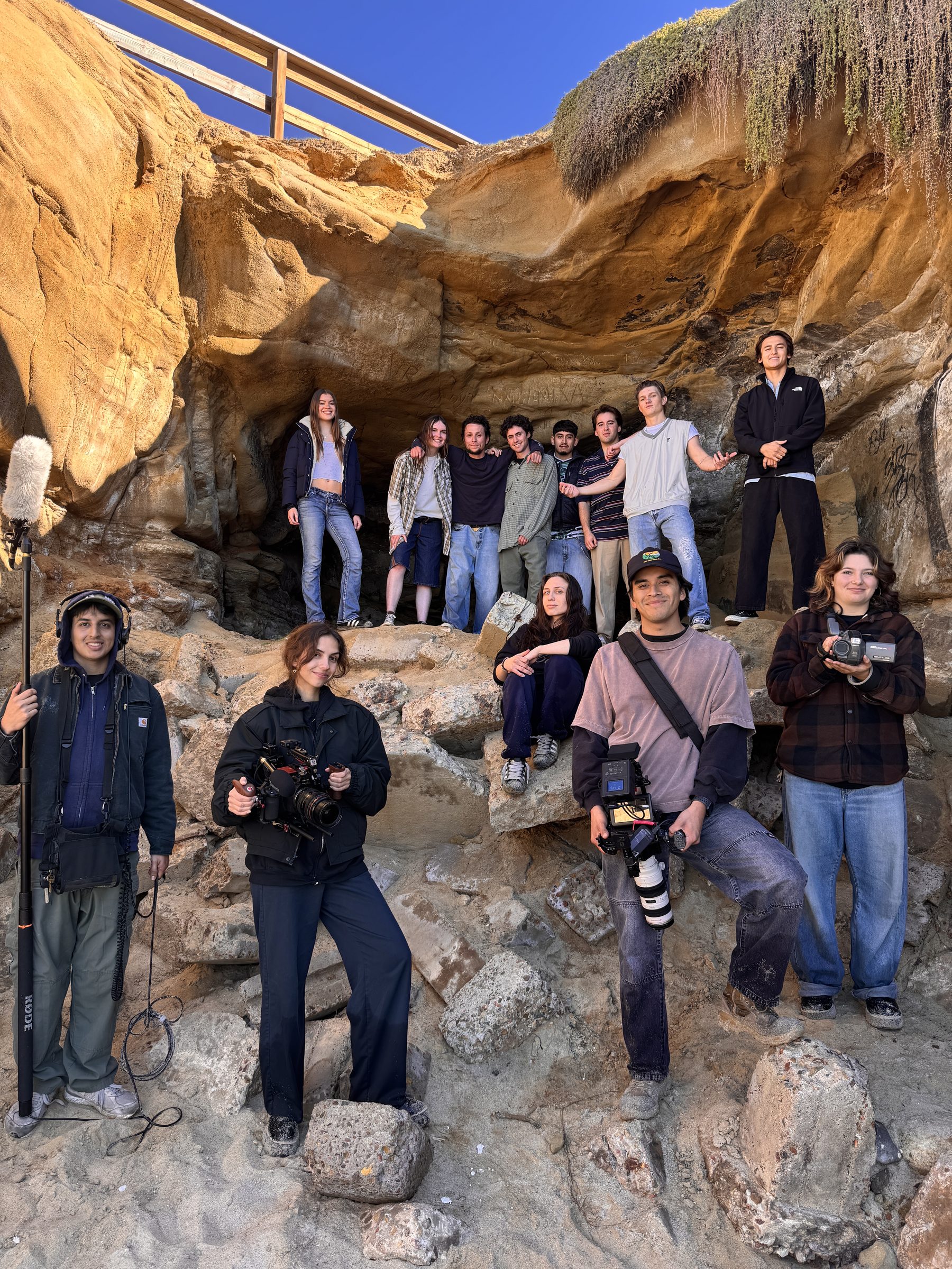 Sunset Cliffs BTS